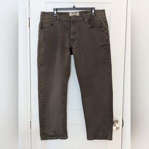 Wrangler Men's Brown Jeans 36×28